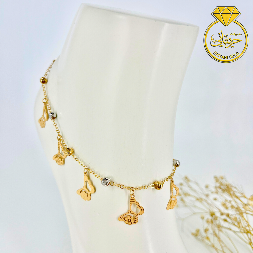 012 Gold anklet